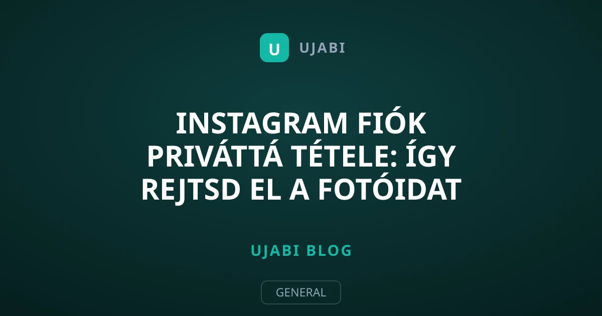 Instagram fiók priváttá tétele: Így rejtsd el a fotóidat
